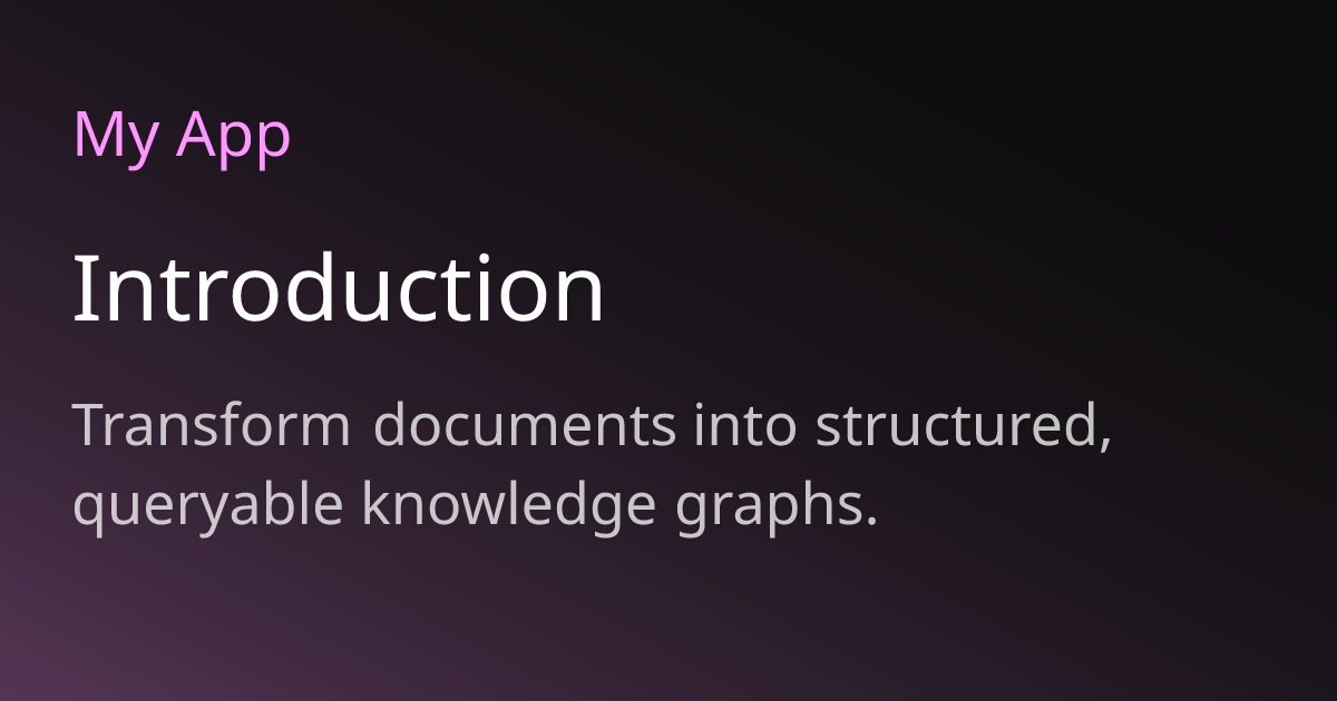 Introduction | Moongraph Docs